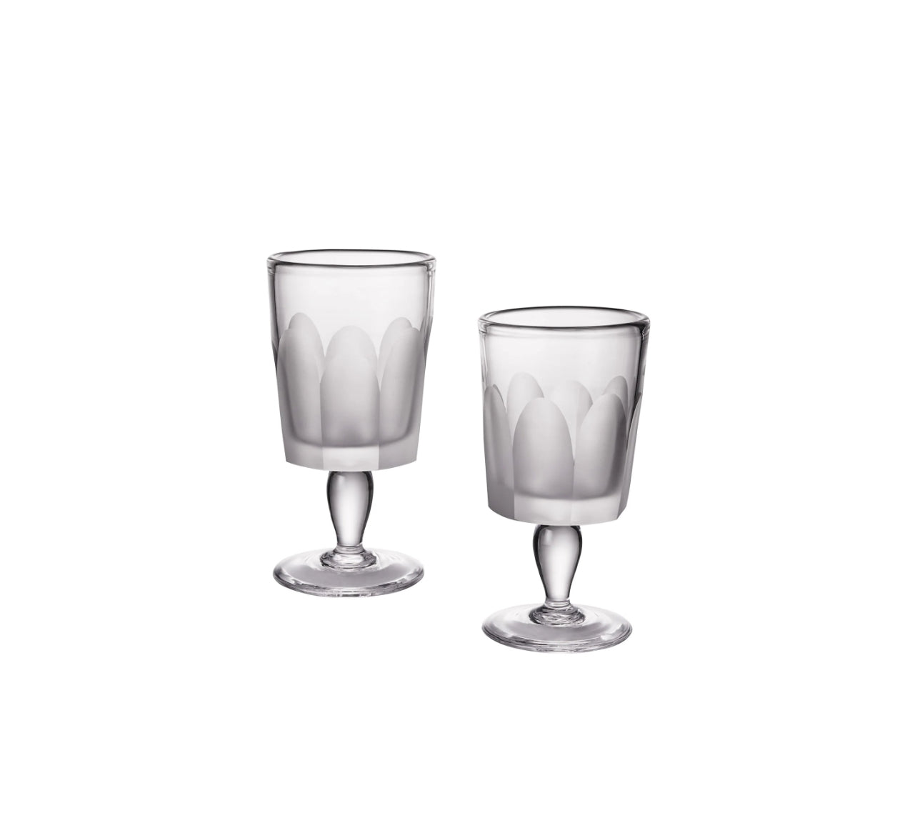 Facet Glass 02 Set of two