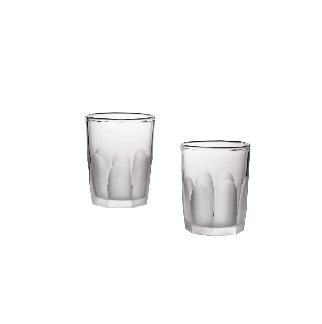 Facet Glass 01 Set of two