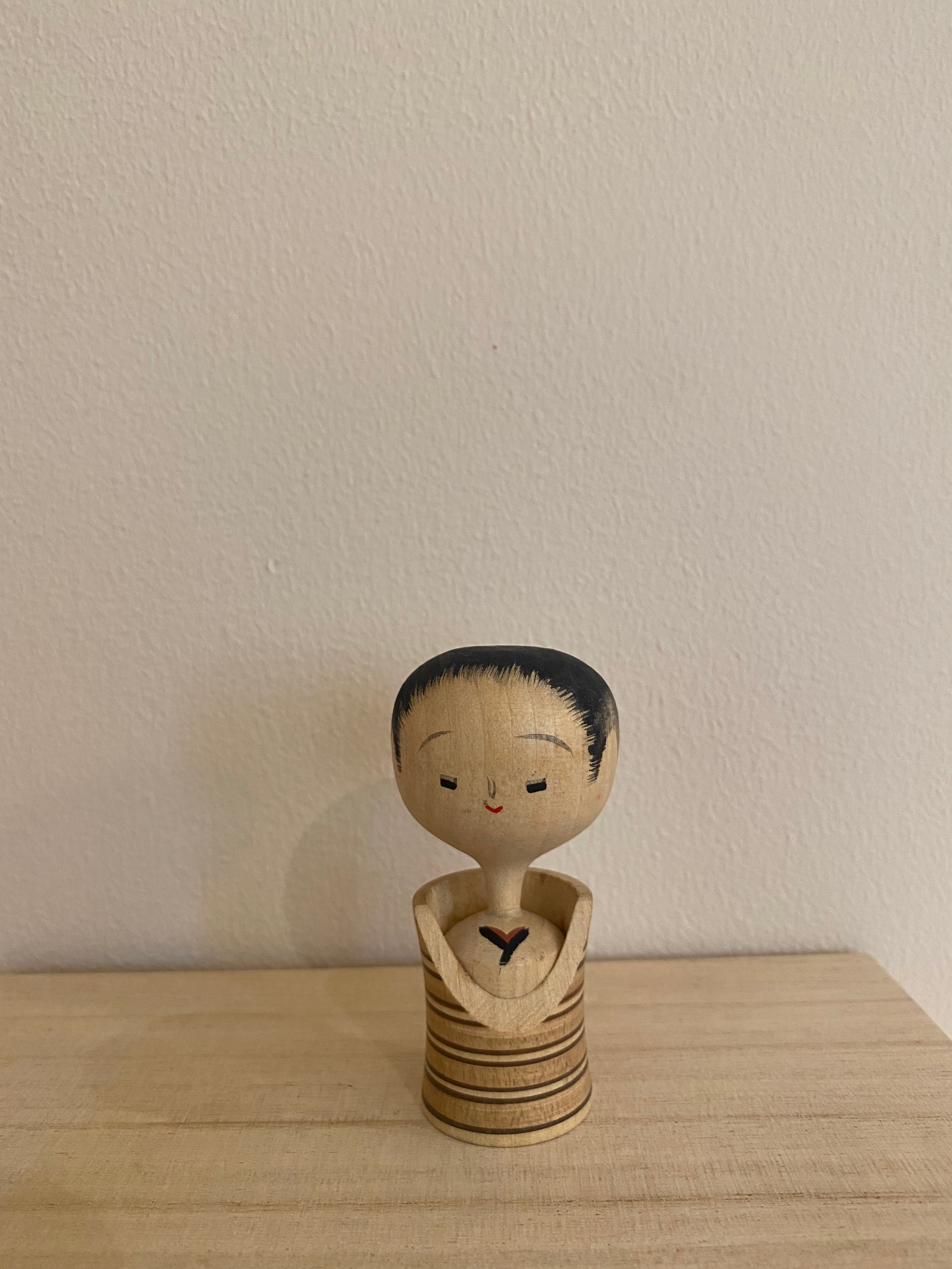 Unika japansk mini kokeshi