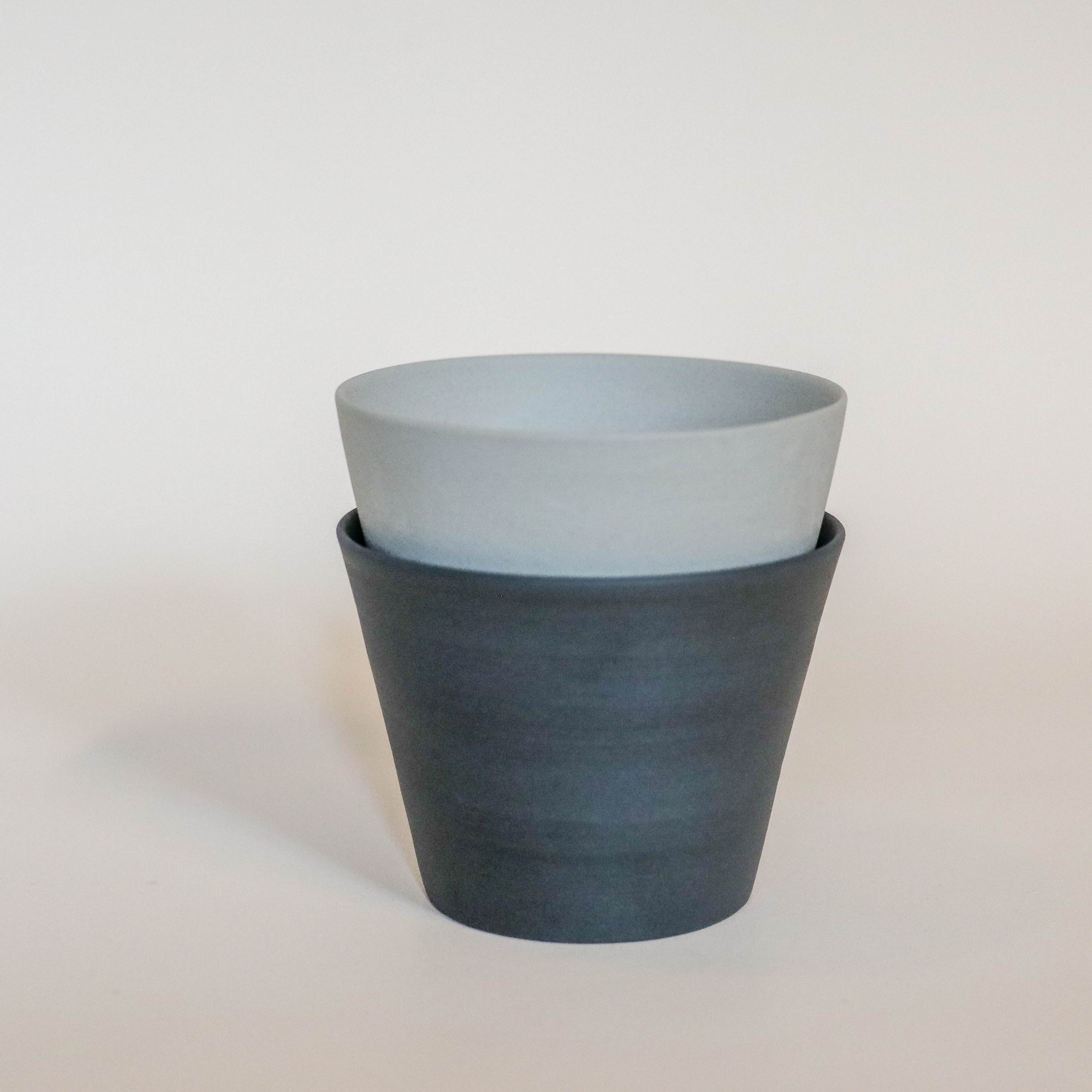 (Missing quantity, price) Small cup in matt glaze