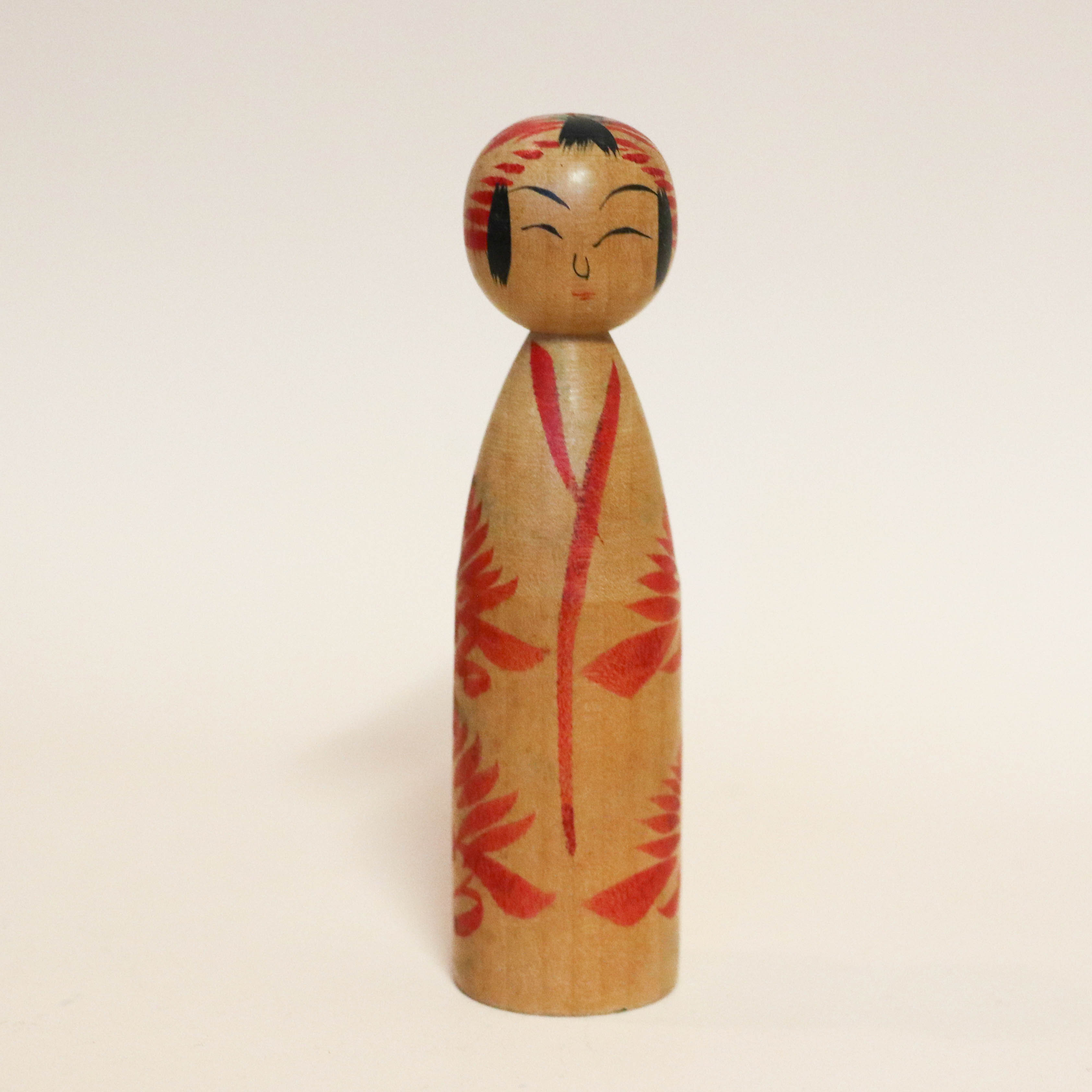 Kyoohoo Japanese fashion Kokeshi Doll Sakura (K12-4338)