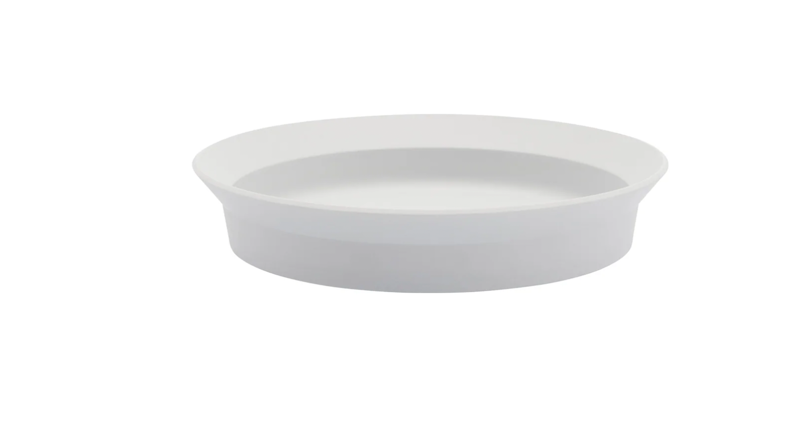 Arita - TY Round Deep Plate Gray 160 unglazed